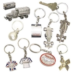 Die-cast key chains
