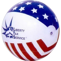 Stars and stripes design beach ball 16" (deflated).... from ASI 39209...