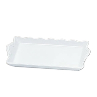 Fluted edge candy dish / tray