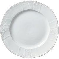 Bernadotte plates with elegant, embossed design on boarder.... from ASI 68878...