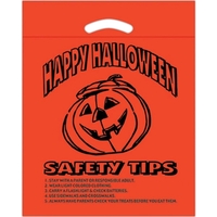 12" x 15" x 3" 2.5ml LDPE plastic Halloween bag with... from ASI 35290...