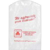 4 3/4" x 6 3/4" glassine paper food bags with serrate... from ASI 35290...