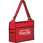 Essential Side Pocket Non-Woven Tote - Screen Print