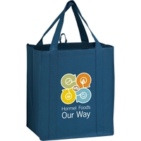 13" x 10" x 15" non-woven PP grocery bag with gusset,... from ASI 35290...