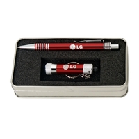 Click action ballpoint pen with flashlight.... from ASI 90859 Tempo...