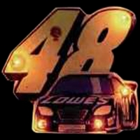 Custom racing 48 shape flash lapel pin and attractive flashing light.... from...
