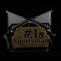 Custom flash lapel pin with "#1 Sportsman" logo with flashing light.... from...
