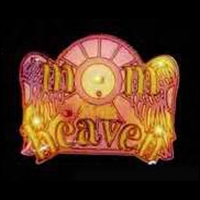 Custom flash lapel pin with "Mom Heaven" logo with flashing light.... from...