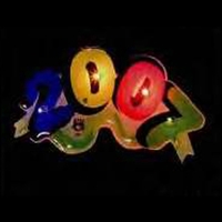 Custom flash lapel pin with 2007 with flashing light.... from ASI 36988 Artek...