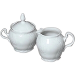 Sugar and Creamer Bernadotte Pattern