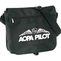 Medium messenger bag with two-pocket main compartment, fold over flap with......