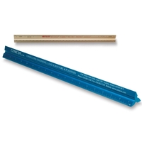 30 cm Metric Engineer Triangular Solid Scale