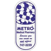 3.19" x 1.38" capsule shaped magnet with four color process customization.......