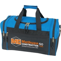 All-purpose duffel bag with large main compartment and U-shaped zipper.......