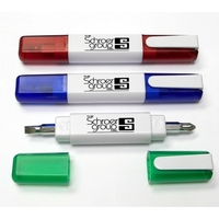 4-in-1 screwdriver tool set with pocket clip... from ASI 74585 Nu Promo...