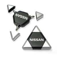 Triangle shaped tool kit with 3 two-sided steel bits... from ASI 74585 Nu...