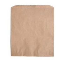 Natural Kraft Paper Merchandise Bag (10" x 2" x 15")