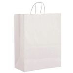 White High gloss shopping bag
