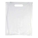 Stock Hi-Density Plastic Merchandise Bag with Handles