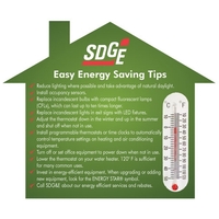 House shape magnet with thermometer.... from ASI 73464 ZZ OLD - Nationwide...