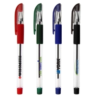 La Palma - A clear barrel stick pen with a soft... from ASI 43442 ZZ DROPPED...