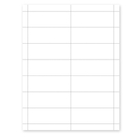 Selfit White Badge inserts for Mega Tag Badges