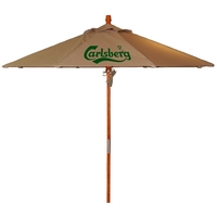 9' Commercial Wood Market Umbrella.... from ASI 40515 BILD Enterprises LLC /...