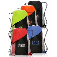 Tri-color sports pack made of 210D polyester, 13" x 17.75".... from ASI 39552...