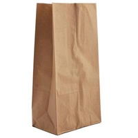 Natural Kraft SOS 1 QT. Grocery Bag (4 1/2" x 2 1/2" x 16")