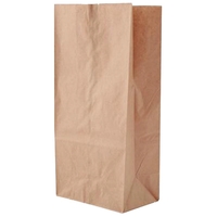 Natural Kraft SOS 57 LB Grocery Bag (12" x 6" x 17")