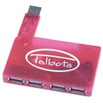 4-port USB expansion hub