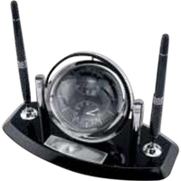 Dual time spinning gyro mag globe with pen.... from ASI 35530 ZZ OLD/Drop -...