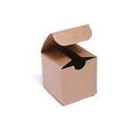 Natural Kraft 1 Piece Gift Box (2" x 2" x 2")