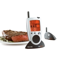 Brookstone Grill Alert - Talking remote meat thermometer includes... from ASI...