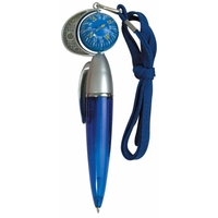 Blue - Ballpoint pen with compass.... from ASI 34415 Alpi International LTD /...