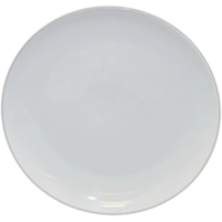 Coupe Style Porcelain Plate