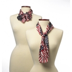Wavy Flag Silk Scarf