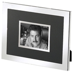 Black and Silver 2" x 3" Photo Frame