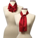 Red 8" x 45" Felton Collection Silk Scarf
