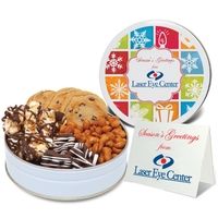 World Series - Mini assortment of cookies, peanuts, pretzels and chocolate......