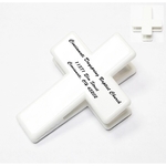 Cross shape magnetic memo clip holder