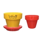 5 1/2" Flower Style - Mix and Match Pot and Coaster