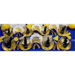 Deluxe Solid Gold Party Pak For 50