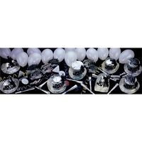 Black & White Party Pak For 50 People