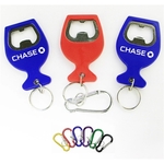 Wine cup shape bottle opener key chain