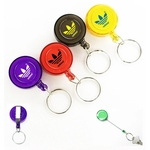Round 24" retractable key holder
