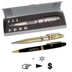 Executive laser pen with multiple lenses and gift box