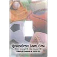 Sports - Glow in the dark light switch cover.... from ASI 81233 ZZ Old -...