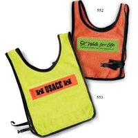 Imprinting on one side - Safety vest with reflective areas.... from ASI 81233...