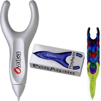 PenAgain (TM) Ergo-Sof - Retractable pen with soft rubber coating and... from...